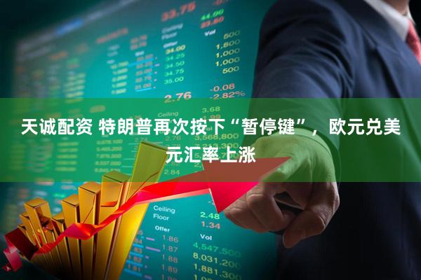 天诚配资 特朗普再次按下“暂停键”，欧元兑美元汇率上涨