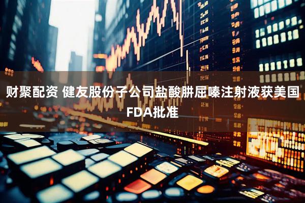 财聚配资 健友股份子公司盐酸肼屈嗪注射液获美国FDA批准